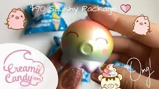 HUGE $90 Creamiicandy Squishy Package! 😀