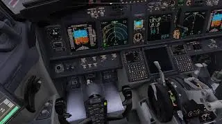 First Flight on REX ATMOS CORE  TEST - PMDG 737 | CAIRO TO LARNACA
