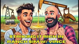 Oil Rush: Al & Vince Hit It Big in Ranch Sim!