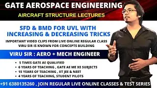 Aircraft structure/GATE AEROSPACE ENGINEERING/SFD & BMD tricks with increasing decreasing function