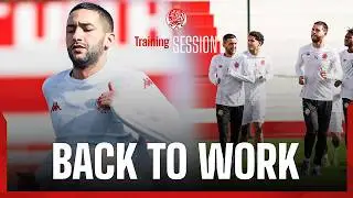 Back to Work | Thursday Session Ahead of Sunday Game ⚽💪
