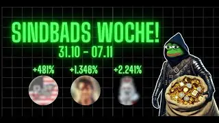 🚨Wer hat die 2.241% (22X) mit $ALASKA dank der Sindbad-Beta-KI mitgenommen?💰(31.10. - 07.11.)