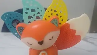 Infantino Musical Soother & Night Light Projector Fox | 20 Minutes of Soothing Sounds