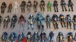 Вся моя коллекция фигурок Хищника от NECA - 2026 год
