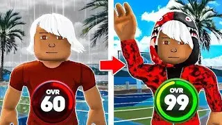 60 Overall Noob to 99 overall Roblox Basketball LEGENDS