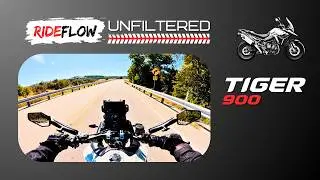 Dinosaur Valley | Triumph Tiger 900 // [RideFlow 4K No Talking Engine Sound Only Raw Audio]