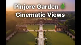 Pinjore Garden Panchkula 🌿  No Commentary  Pure Cinematic Views  Nature Walk Vlog