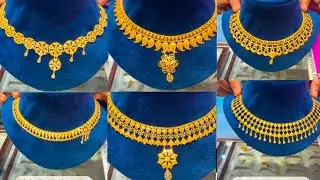  Exclusive Light Weight Chatai Necklace Collection The Janapriya Jewellers TJJ