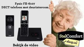 Fysic FX 6107 | Dect Telefoon met Deurintercom | StelComfortshop nl
