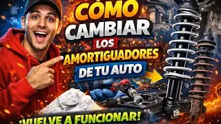 Como cambiar amortiguadores de Sentra B14 