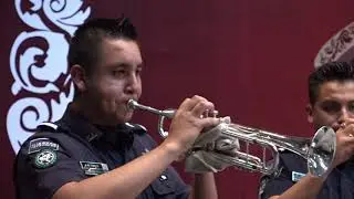 Presentación del Maríachi de la Policía Federal, parte 1