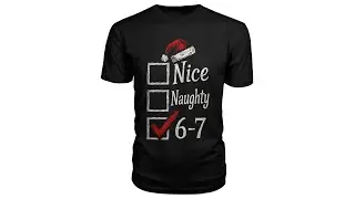 6 7 Christmas Shirt