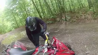 Riding behind port carbon