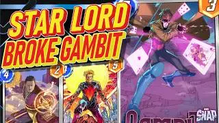 Star-Lord is INSANE with Gambit! Blow Them Up! Marvel Snap