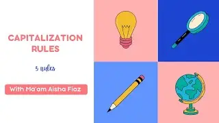 Rules of Capitalization #writingskills #esl