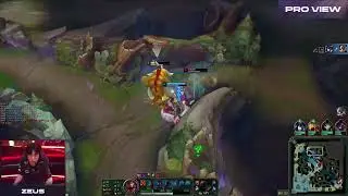 Zeus Gnar Pro View | T1 vs DK | LCK 2024 Summer Playoffs R2