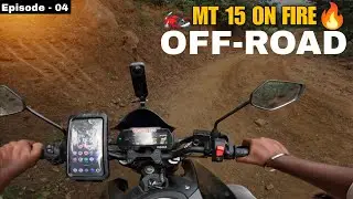 🗣️Varadhalampattu Waterfalls | 🏍️MT 15 OFF-ROAD EXPERIENCE ✅| Motovlog | Tamil | Siva 235