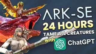 GILA!! TAMING DI ARK DIATUR CHATGPT SELAMA 24 JAM DI MAP SCORCHED EARTH! | ARK INDONESIA