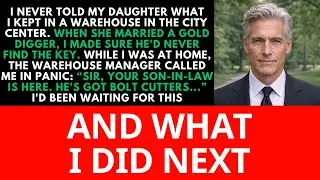 I Never Told My Daughter About the Warehouse. When She Married a Gold Digger, He Tried to Break In.