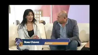 Presentaci&oacute;n de mi libro en televisa baj&iacute;o, programa Piso20 