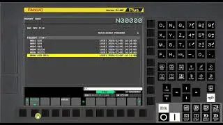 Part Program Copy From CF or USB to CNC MEMORY in FANUC CNC
