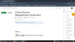 Cloud Source Repositories: Qwik Start || #GSP121 || 🐱💻 💻 #labsolution #GCP #detailedvideo