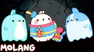 Molang & Piu Piu | The Haunted Castle and the Ghost Party | Funny Cartoons for Kids | Cartoon Candy