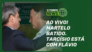 Com Bolsonaro, Tarcísio reafirma apoio a Flávio e movimenta a política da direita | O TEMPO News