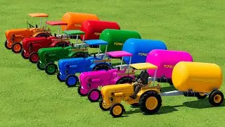 COLOURS OF TRACTOR ! TRANSPORT TRUCK IN FS 22 | FARMING SIMULATOR 22