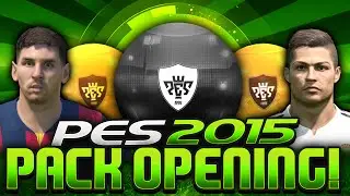 AMAZING BLACK BALL PACK OPENING!! PES 2015