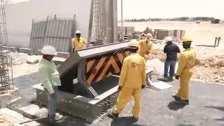 Road blocker / Wedge barrier K12 Installation PPG