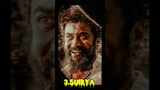 Top 5 best tamil actors #dhanush #ajithkumar #suriya #rajnikanth #vijay