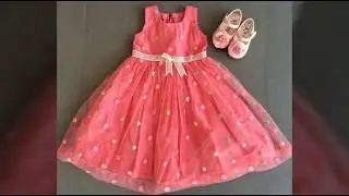 Very Comfertable Baby Dresses For Summer, Kids Party Outfits, bacho ki frock design
