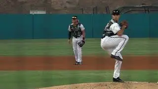 Robert Gasser, San Diego Padres LHP Prospect (Slow-Motion Mechanics)