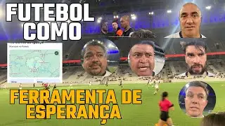 SOLIDARIEDADE na ARENA DA BAIXADA! Jogo em PROL de RIO BONITO DO IGUAÇU (PR), REÚNE CRAQUES NA ARENA