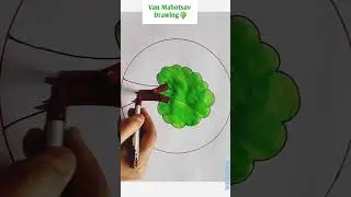 Van mahotsav Drawing #vanmahotsavdrawing #shorts #ytshorts #shortvideo #drawing #drawingtechniques