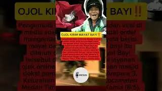 Ojek Online Kirim Paket Mayat Bayi⁉️😱😱😱