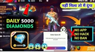 #Daily get 5000 diamonds bro fast see this video