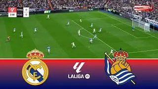 🔴LIVE : Real Madrid vs Real Sociedad - La Liga 2026 en vivo | Pes 21 Gameplay Simulation