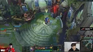 SKT Wolf stream Alistar, KDA 0/5/6. Nov 08, 2018.
