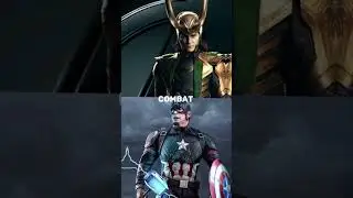 Loki vs captain America #loki #captainamerica #marvel #dc