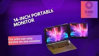 Open Box: Laptop Screen Extender Monitor - 14 Inch Dual