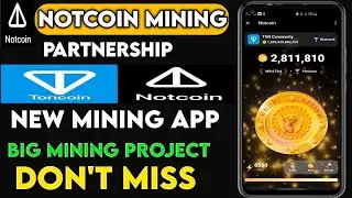 Notcoin Mining Telegram|NotCoin Mining App Update|Notcoin