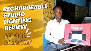 Rechargeable Studio Lighting Kit Review: Unboxing, Setup, and My Thought!