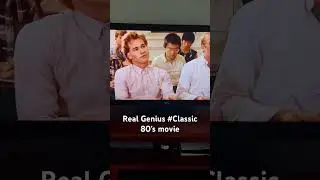 Currently watching ￼&rdquo;Real Genius&rdquo; #classic #80s #movie  🎥 🍿 #shortsvideo #shorts