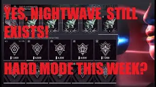 Nightwave Weekly Challenges Tips/Tricks/How To 7/5/2020 l Warframe The Deadlock Protocol