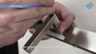 Trapleuning bevestigen - Montage video - Leuningdrager type 11 lang