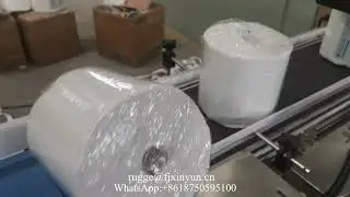 High speed automatic tape handle maxi roll packing machinery