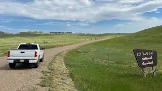 Toyota Tundra exploring Buffalo Gap Nat&rsquo;l Grassland