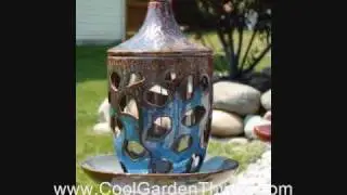Garden Decor Super Sale - Ceramic Bird Feeders